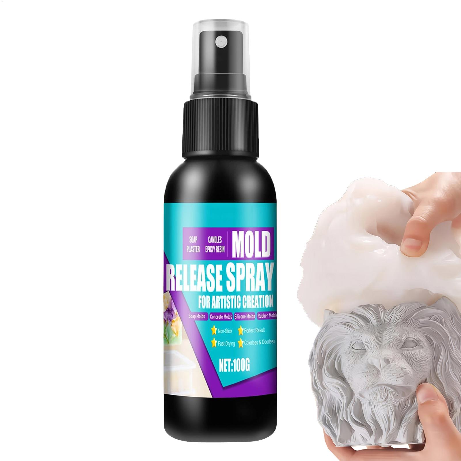Candle Supplies In - Spray Desmoldante de 100g, Agente Antiadherente
