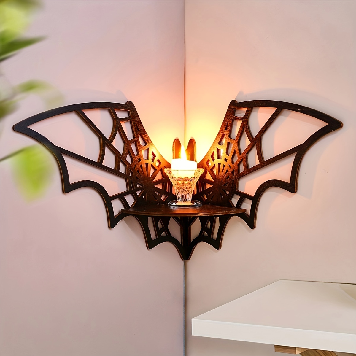 Candle Zero - Estante Flotante Decorativo con Forma de