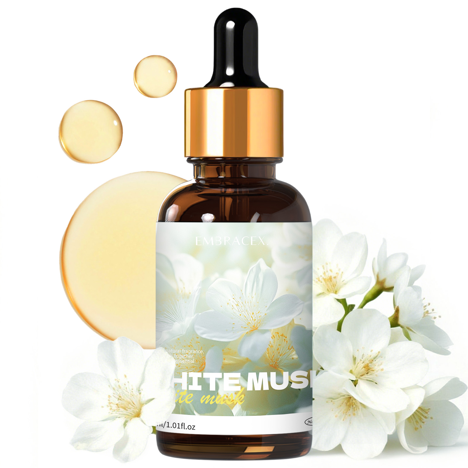 Candle Oil Supplies - Aceites de Fragancia de Almizcle Blanco