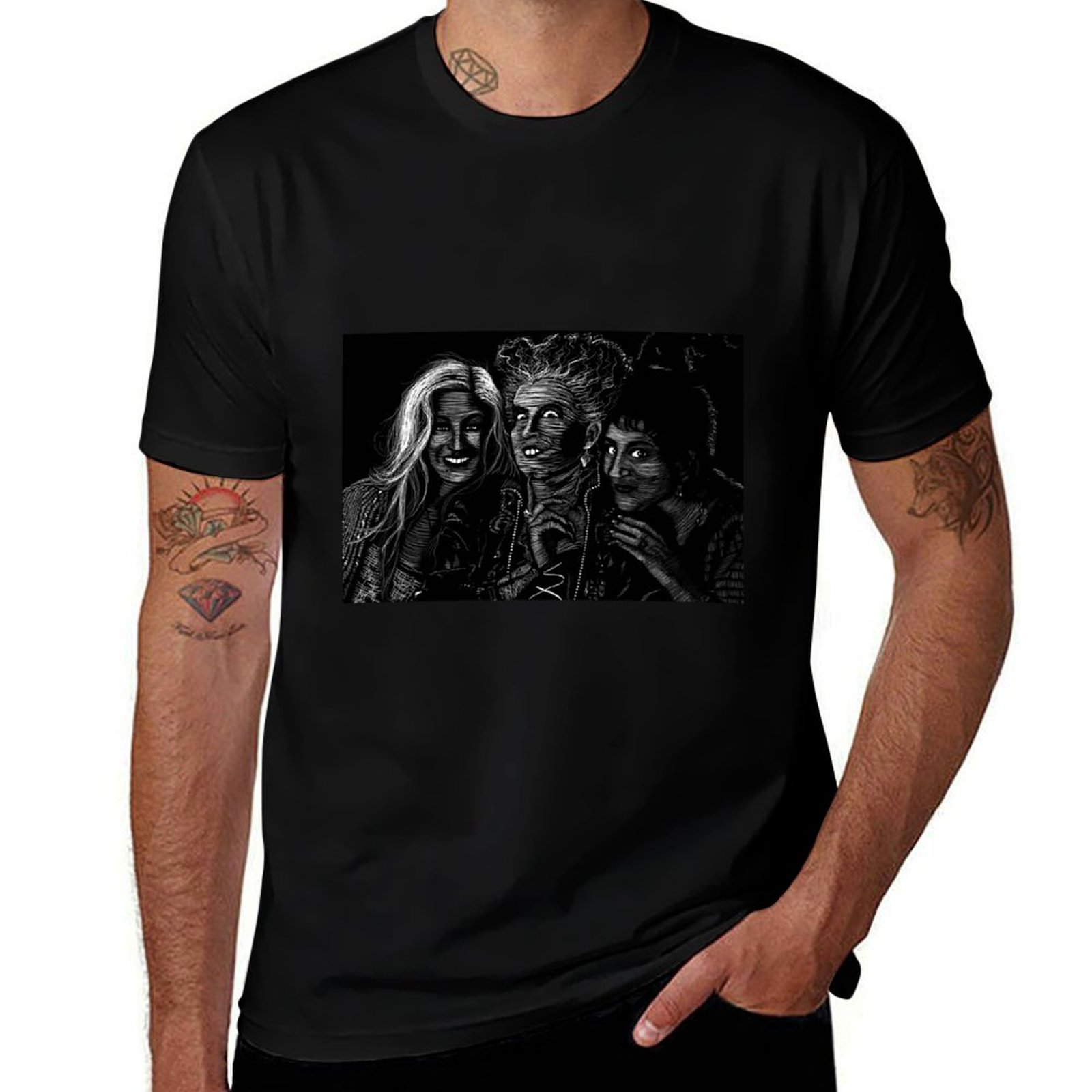 Black Tin Candle - Camiseta Who Lit the Black Flame