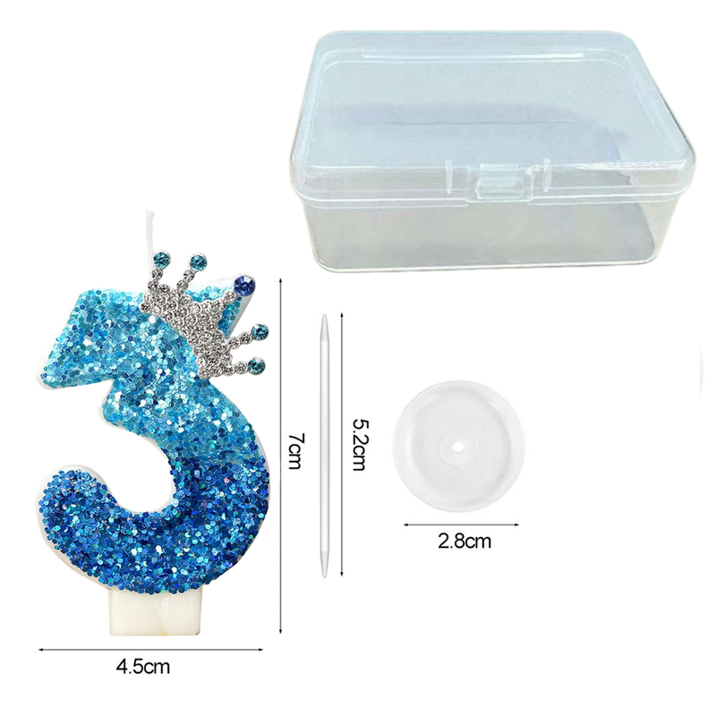 Vela de Cumpleaños Digital con - Candle Supplies In reseña y precio