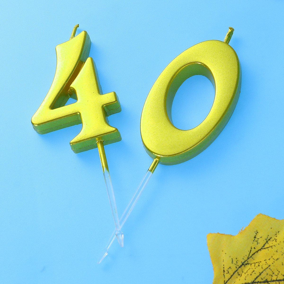 2 velas de cumpleaños con el n - Candle Supplies In reseña y precio