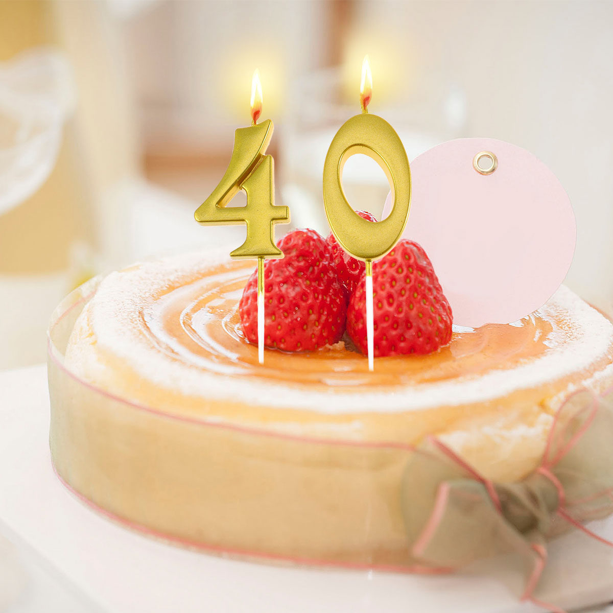 2 velas de cumpleaños con el n - Candle Supplies In reseña y precio
