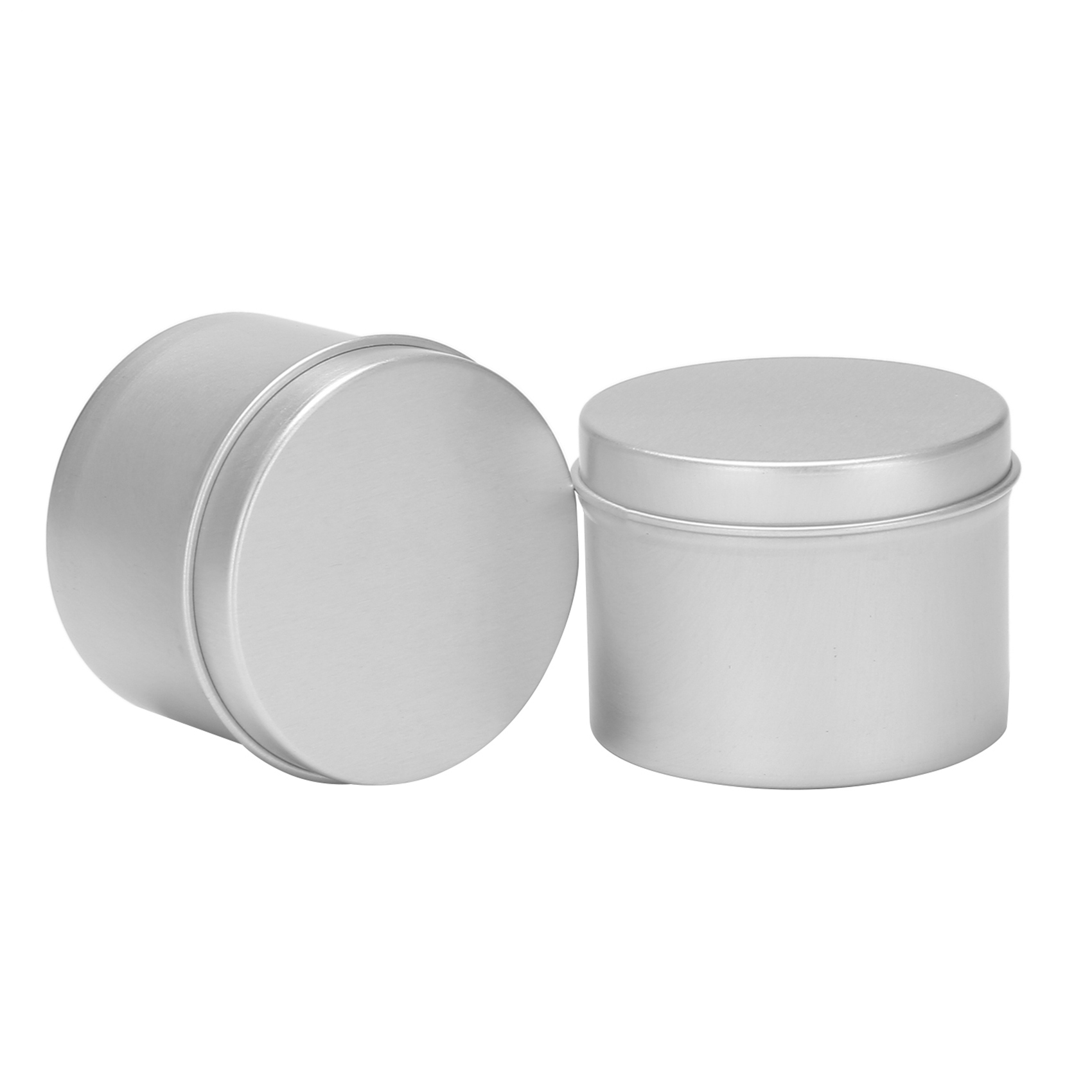 Paquete de 48 Latas Redondas d - Black Tin Candle reseña y precio