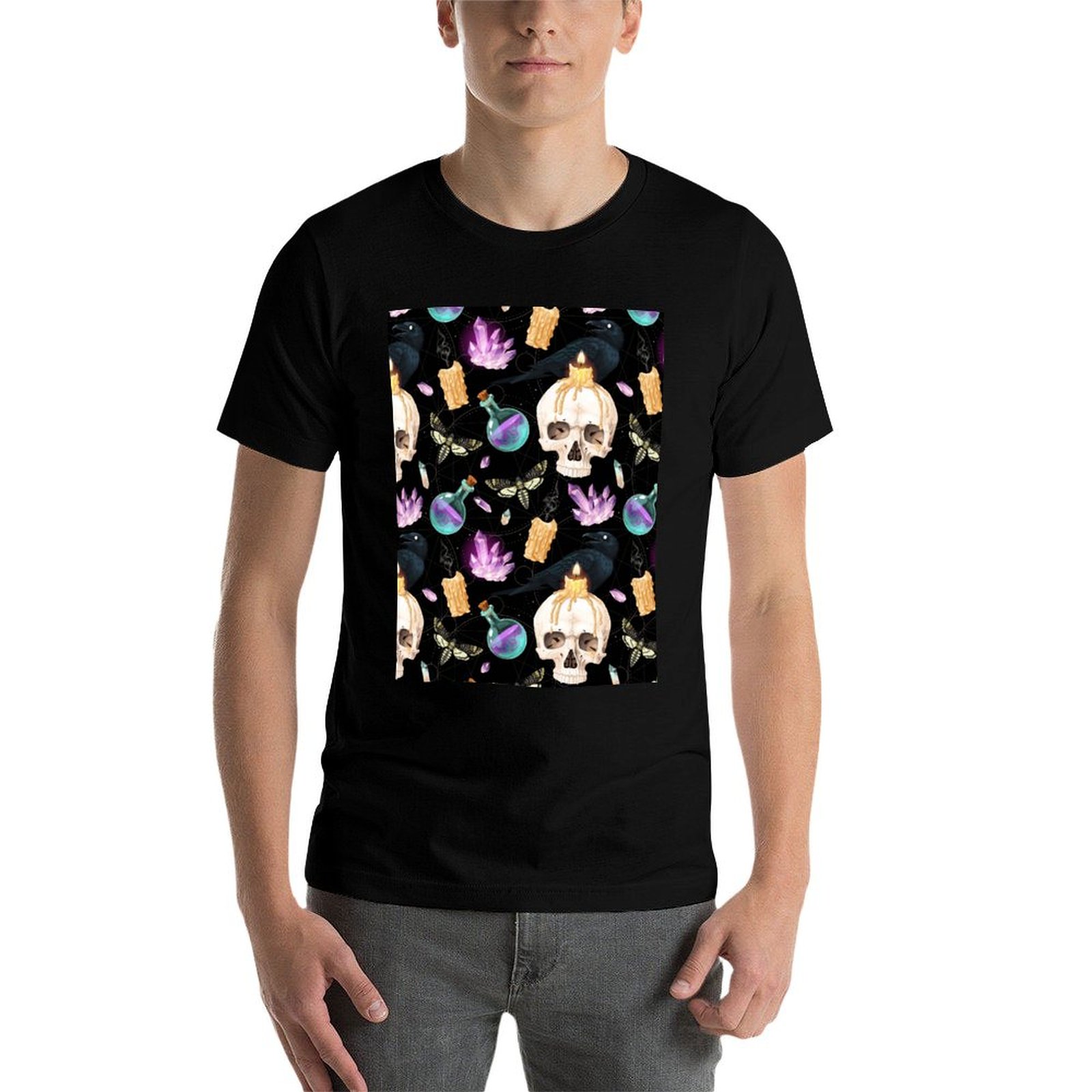 Camiseta con estampado de cala - Black Tin Candle reseña y precio