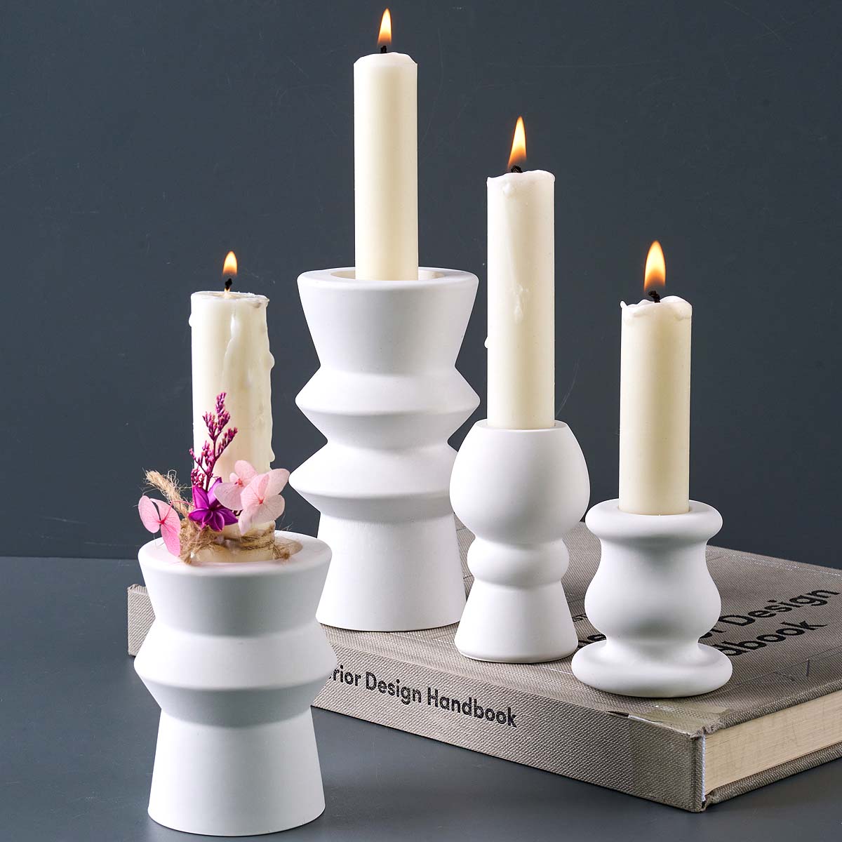 Portavelas nórdico, molde de s - Candle Quotes reseña y precio