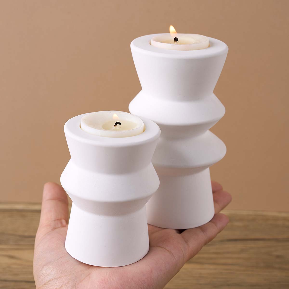 Portavelas nórdico, molde de s - Candle Quotes reseña y precio