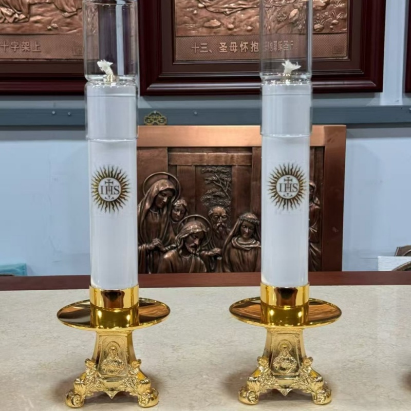 Candelero de aceite católico c - Candle Oil Supplies reseña y precio