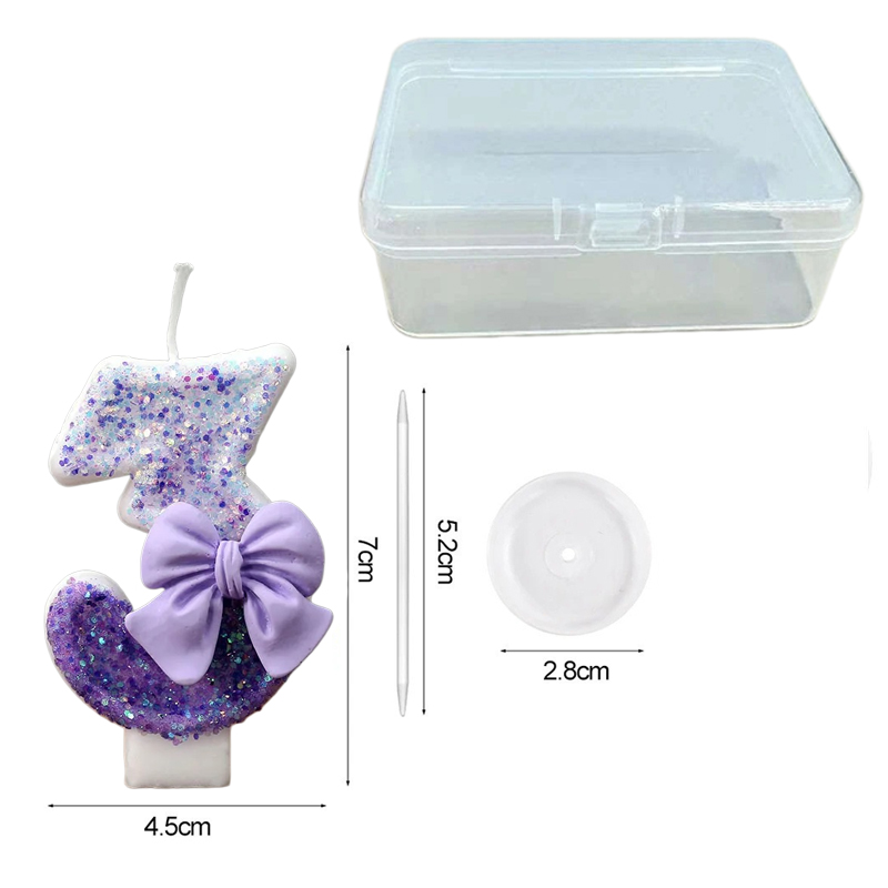Vela de Cumpleaños Digital 0-9 - Candle Supplies In reseña y precio