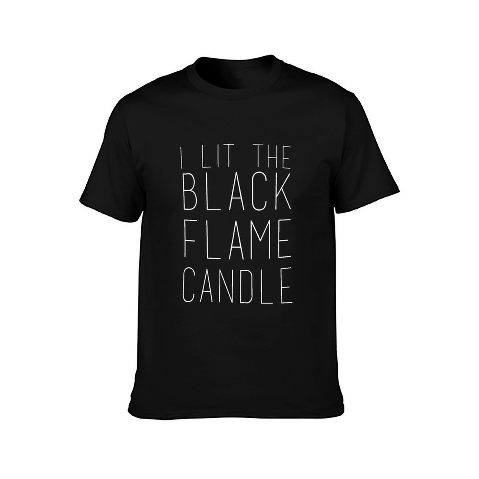 Camiseta Black Flame Candle (b - Black Tin Candle reseña y precio