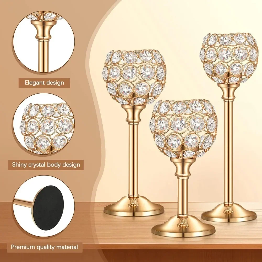 1 Uds. Candelabros de cristal  - Candle Zero reseña y precio