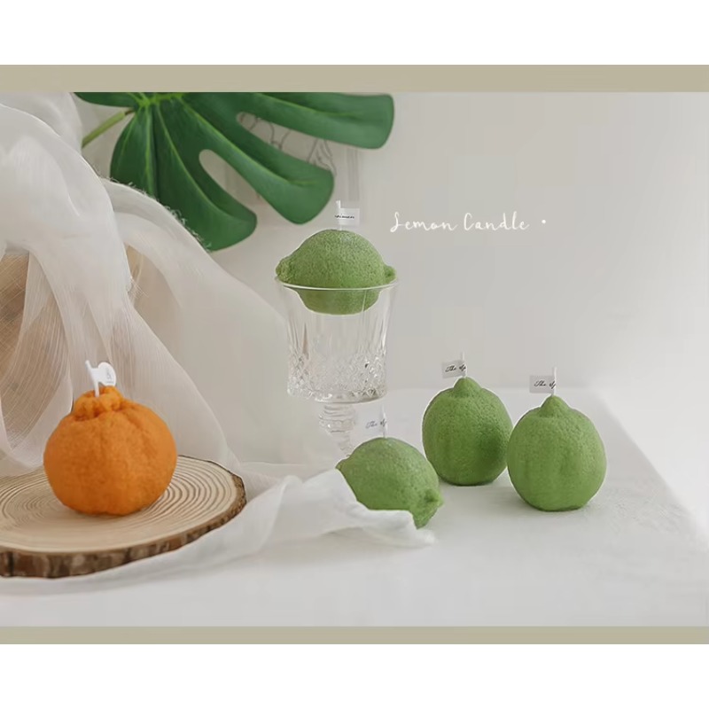 Vela Aromática de Limón Hecha  - Candle Supplies In reseña y precio