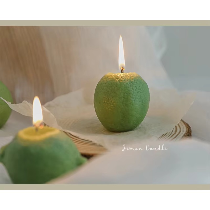 Vela Aromática de Limón Hecha  - Candle Supplies In reseña y precio