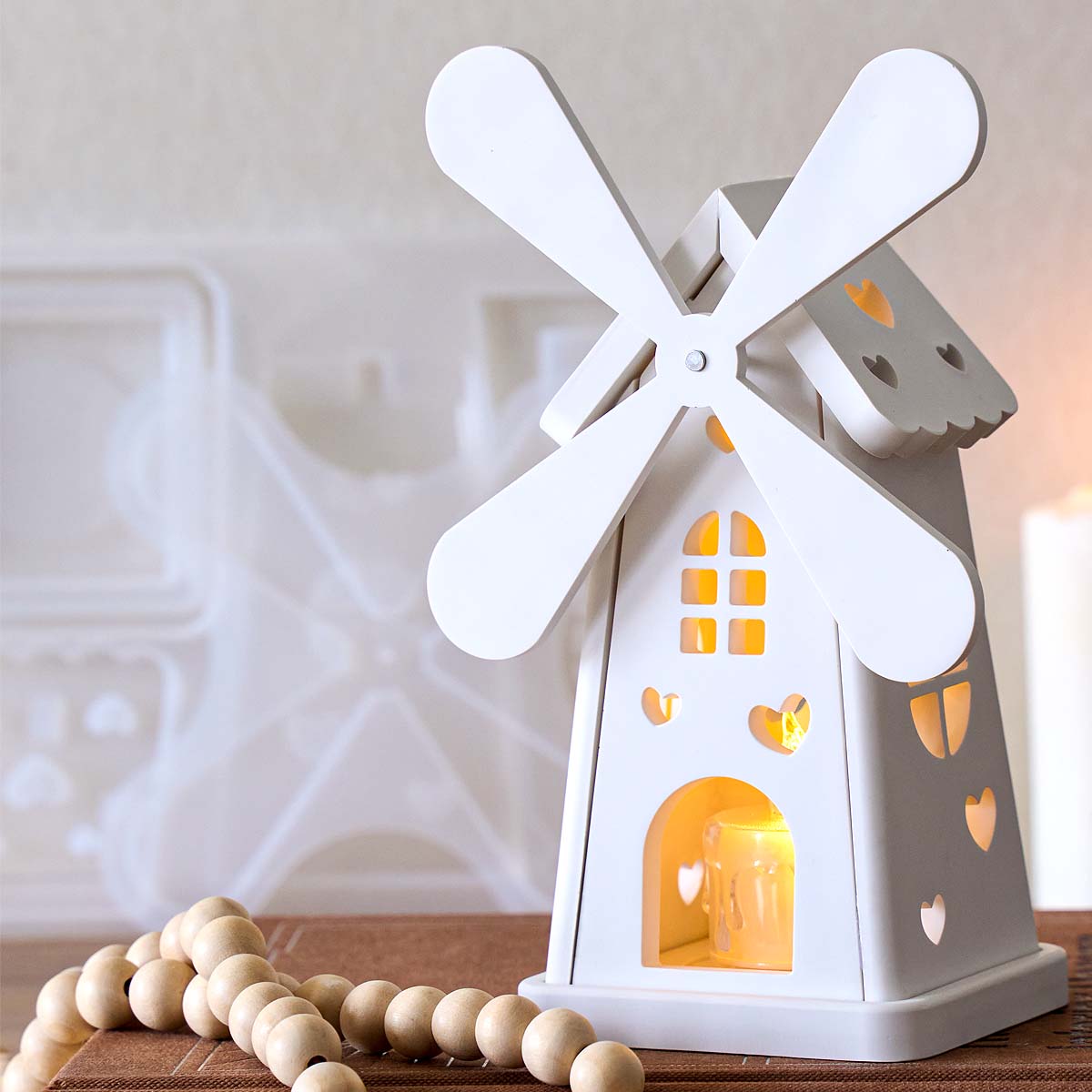 Portavelas de molino de viento - Candle Quotes reseña y precio